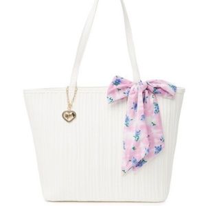 BETSEY JOHNSON MYA SCARF TOTE BAG